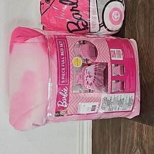 Barbie 5 piece Full Bed Set